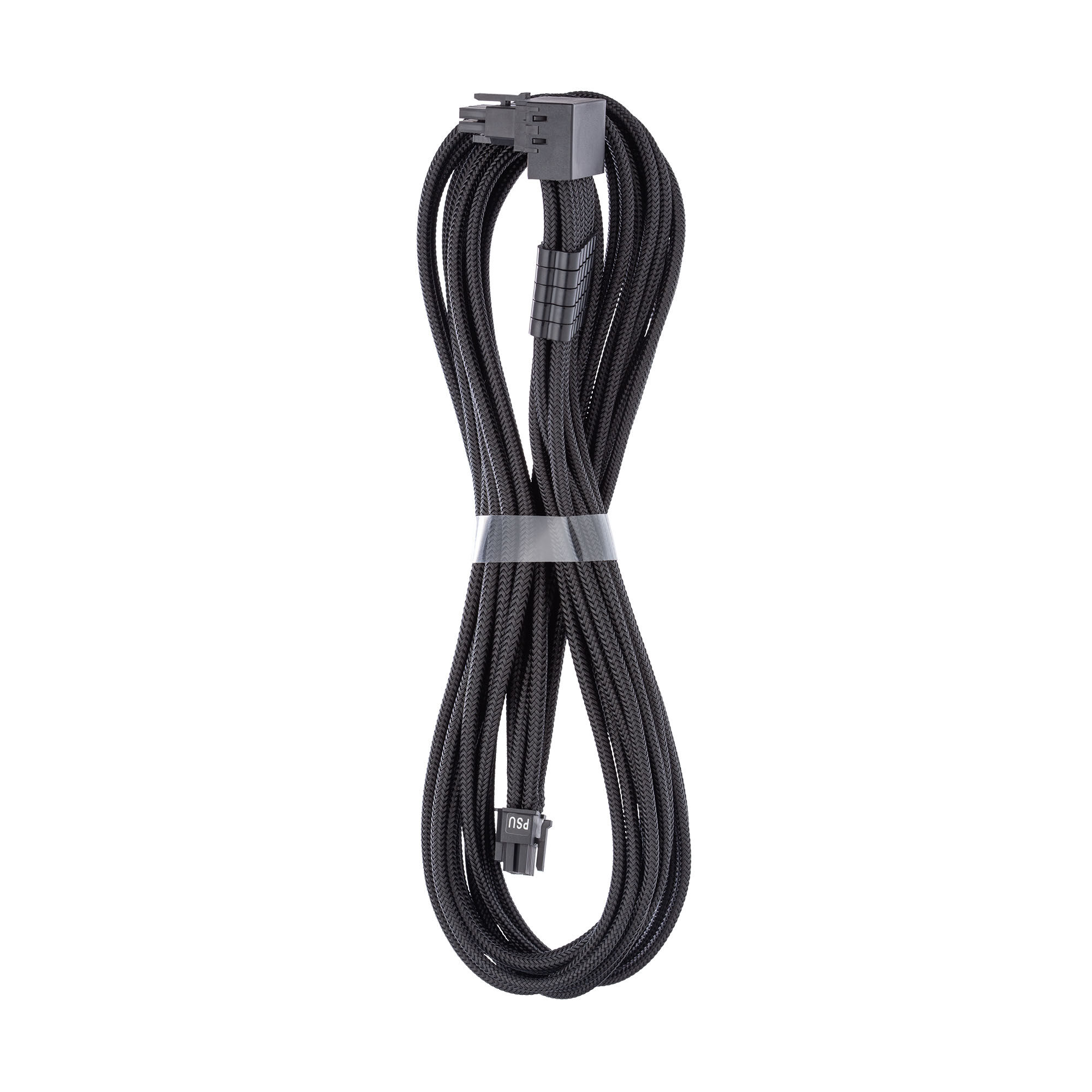 CableMod C-Series Pro ModMesh 12V 2x6 cable, 90 connector, for Corsair Type 5 RMx Shift PSUs - black, 65cm : image 1