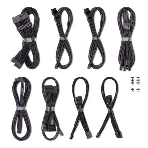 CableMod C-Series Pro ModMesh cable set, 2x 12V 2x6 cables, StealthSense, for Corsair Type 5 RMx Shift PSUs : image 4