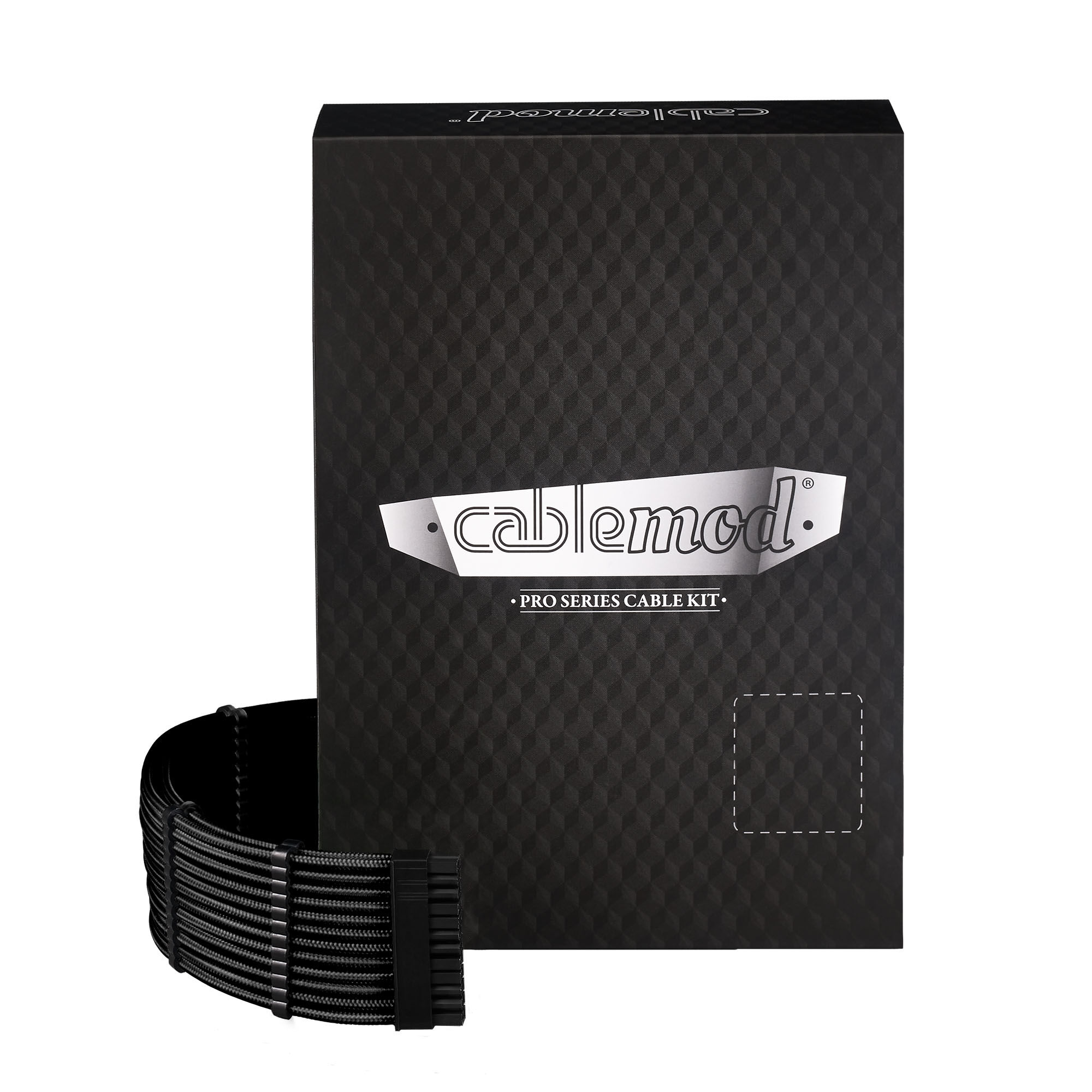 CableMod C-Series Pro ModMesh cable set, 2x 12V 2x6 cables, StealthSense, for Corsair Type 5 RMx Shift PSUs : image 1