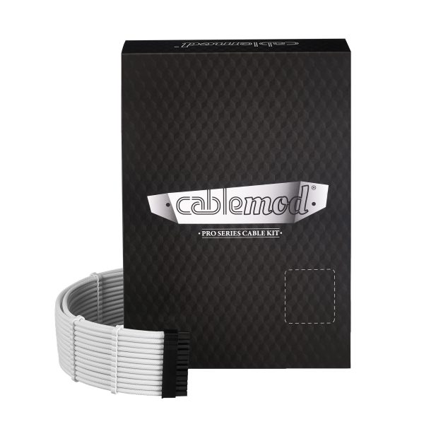 CableMod C-Series Pro ModMesh cable set for Corsair RMi, RMx and RM power supplies – white