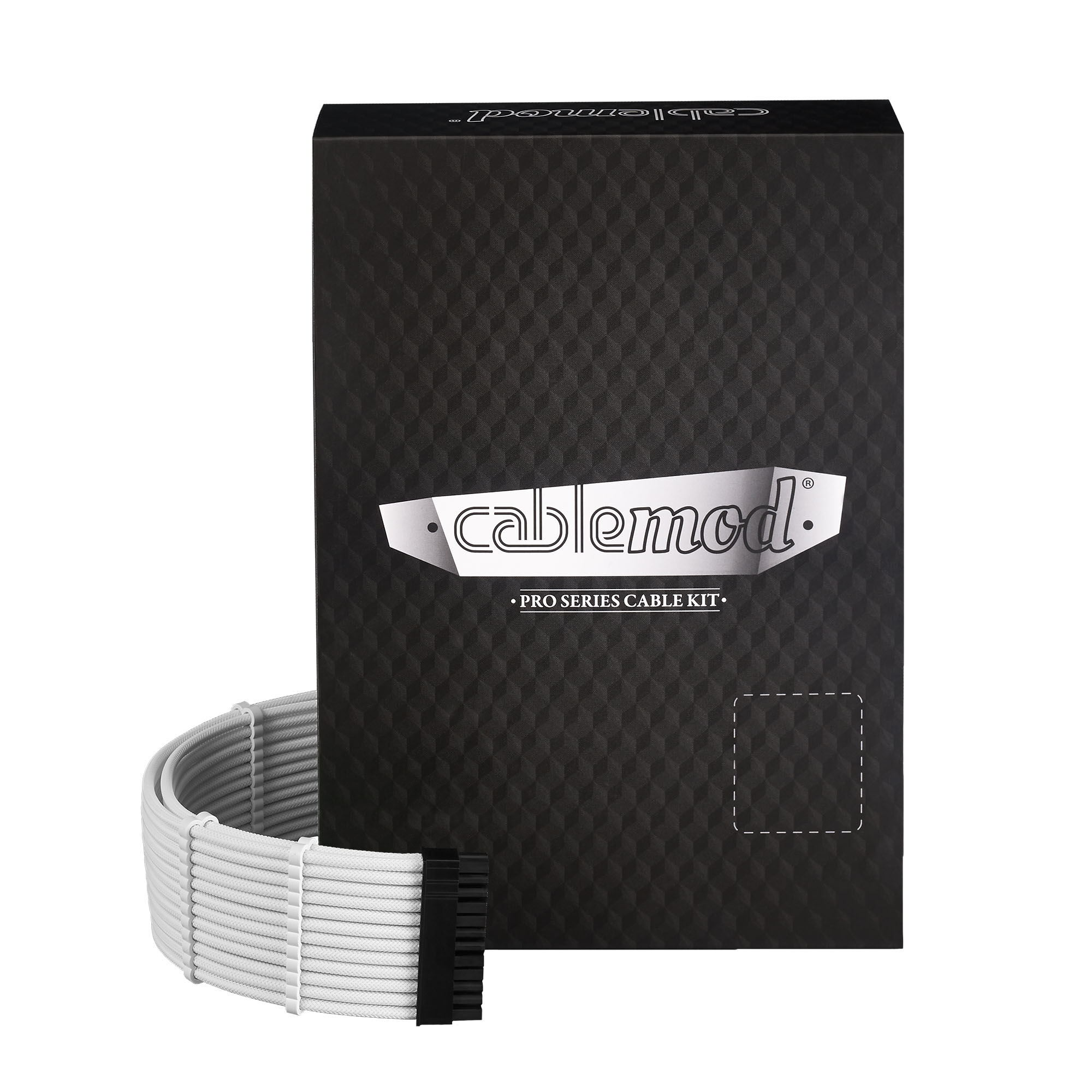 CableMod C-Series Pro ModMesh cable set for Corsair RMi, RMx and RM power supplies - white