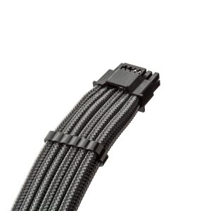 CableMod Universal Pro ModMesh 16-pin to 16-pin cable, sleeved, StealthSense - carbon, 60 cm