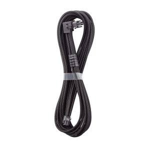CableMod Universal Pro ModMesh 16-pin to 16-pin cable, 90 connector, sleeved, StealthSense - black, 60 cm, Var. B