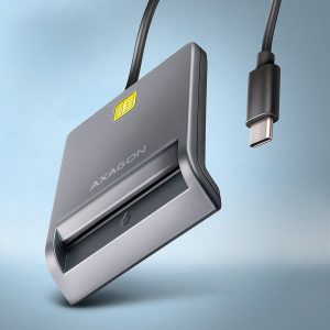 AXAGON CRE-SM3TC USB-C Card Reader - 1.2m CableAXAGON CRE-SM3TC USB-C Card Reader - 1.2m Cable