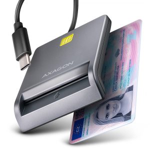 AXAGON CRE-SM3TC USB-C Card Reader - 1.2m CableAXAGON CRE-SM3TC USB-C Card Reader - 1.2m Cable
