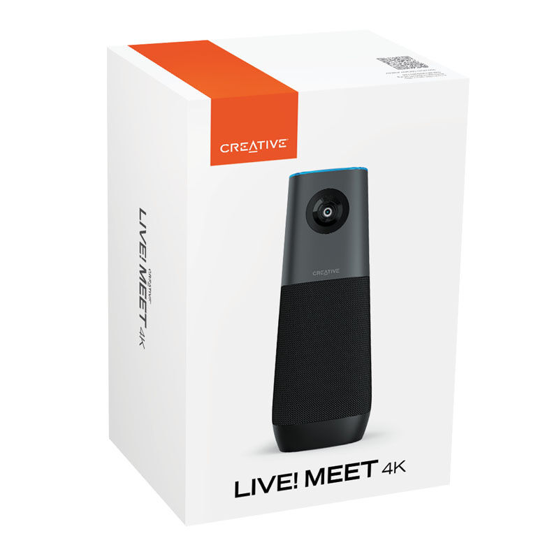 Creative Live! Meet 4K, conference webcam