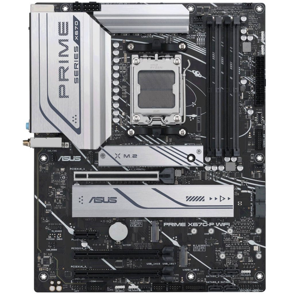 ASUS Prime X670-P WiFi, AMD X670 motherboard - Socket AM5