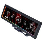 Lian Li 8.8 inch Universal Screen and Mount - Black - B-Grade
