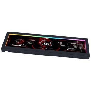 Lian Li 8.8 inch Universal Screen and Mount - Black