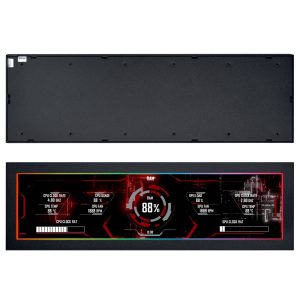 Lian Li 8.8 inch Universal Screen and Mount - Black