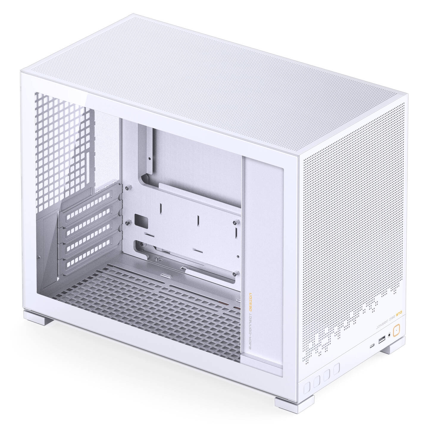 Jonsbo D32 PRO PC Case + TRYX PANORAMA Complete Water Cooling, ARGB - 240mm, White