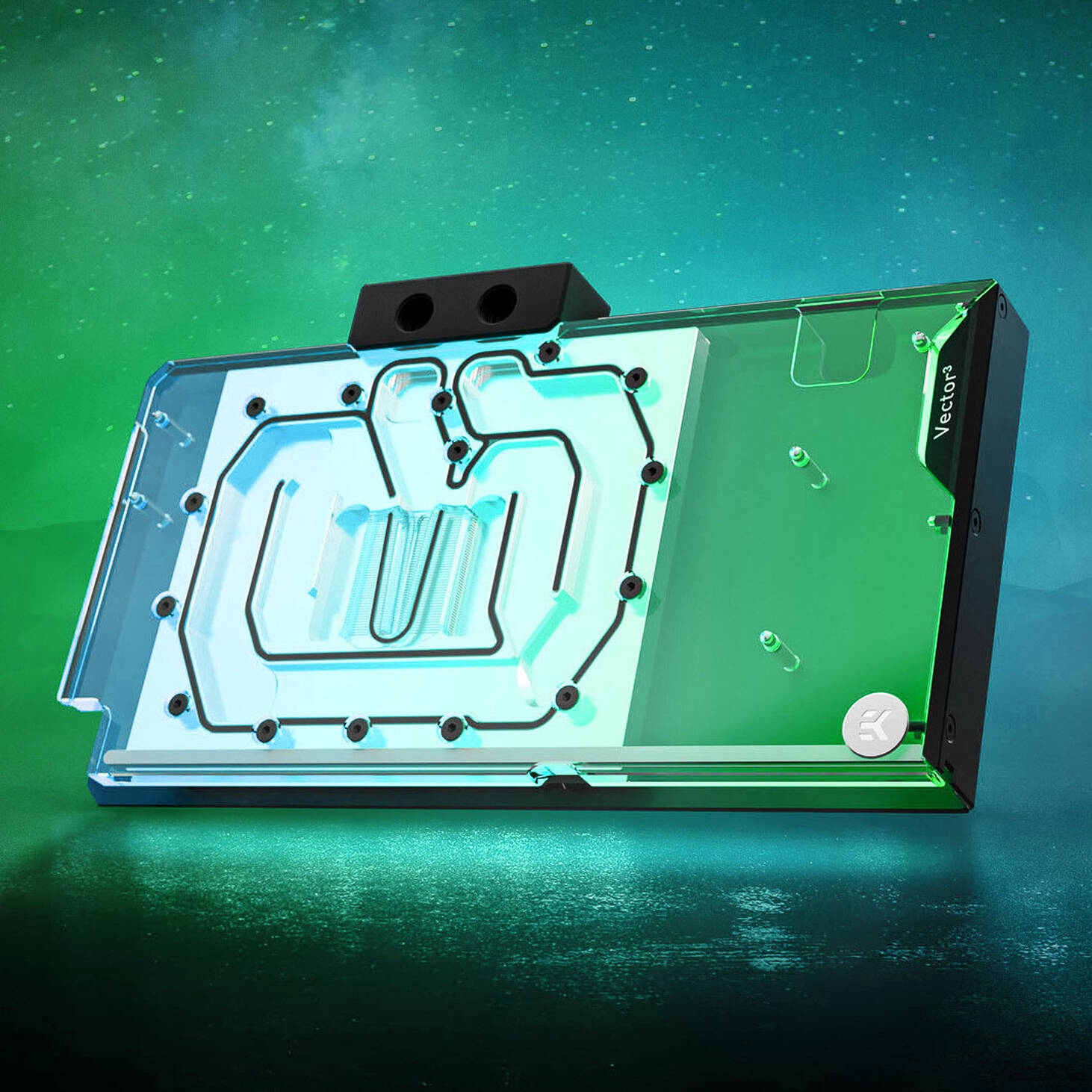 EK Waterblocks EK-Quantum Vector3 TUF RTX 5080 - Plexi