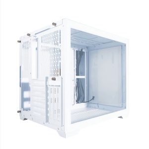 1st Player Steampunk SP7 Emotion View LCD Screen White Mid Tower Case : image 2