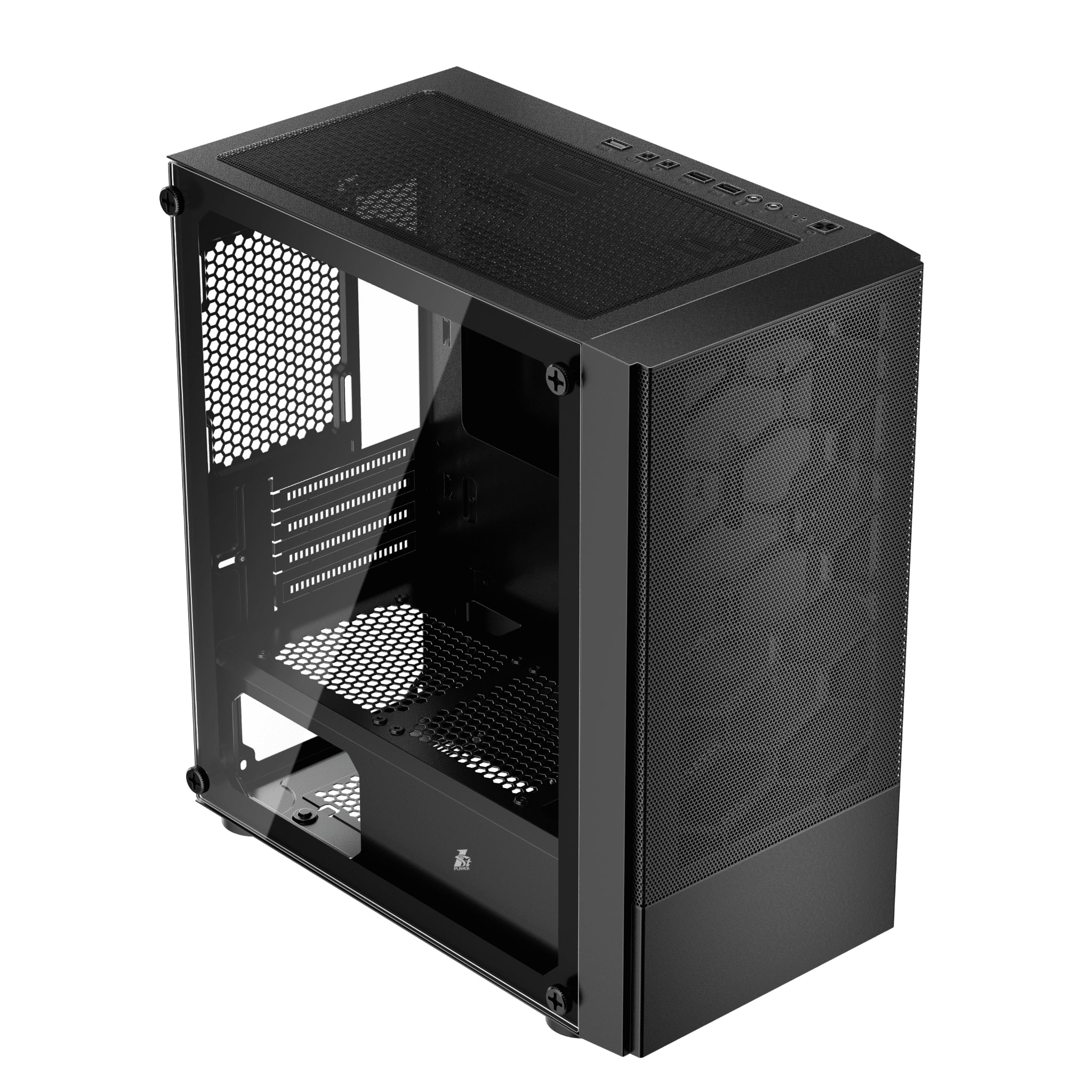 1st Player X4-M Micro ATX Black Case
