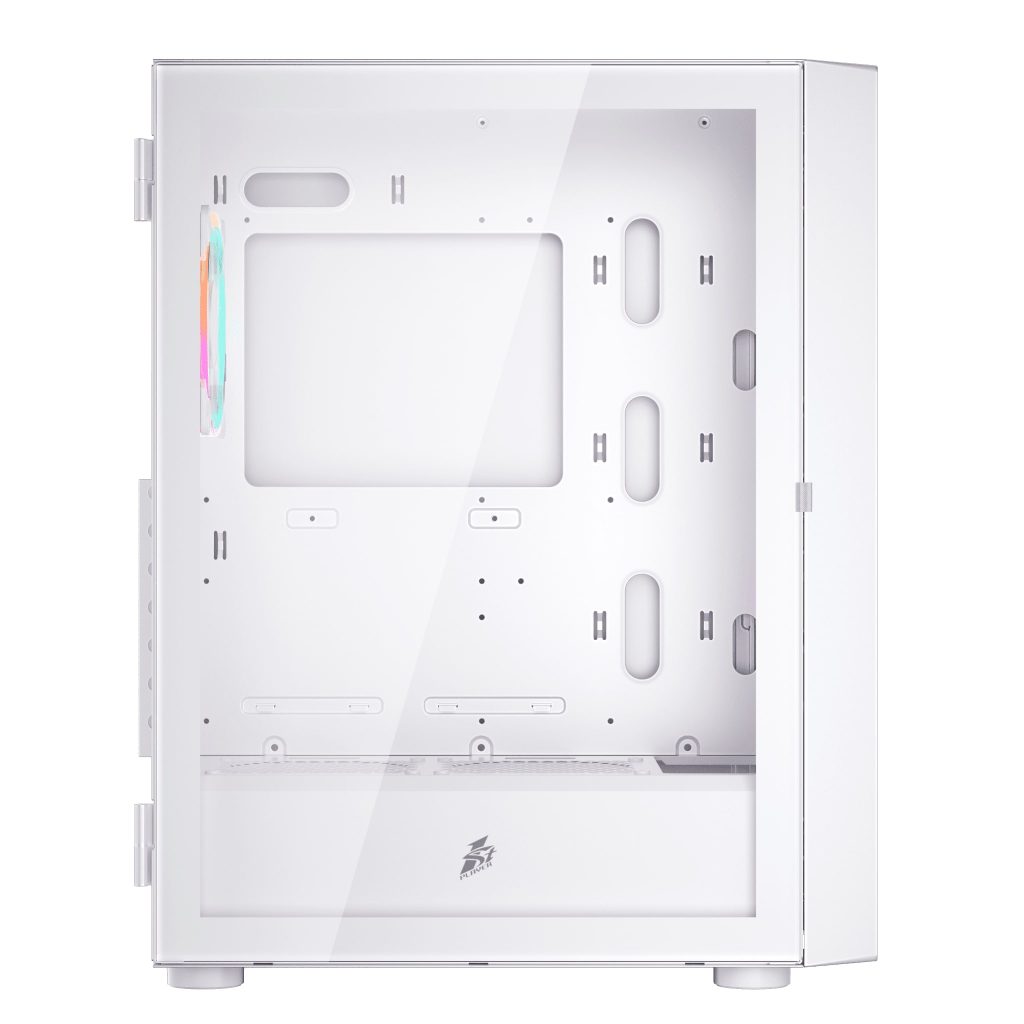 1st Player Go6-WH-4FS1 ATX White Case with 4 RGB Fans : image 5