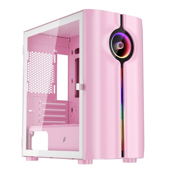 1st Player IS3-PK Micro ATX Pink Case