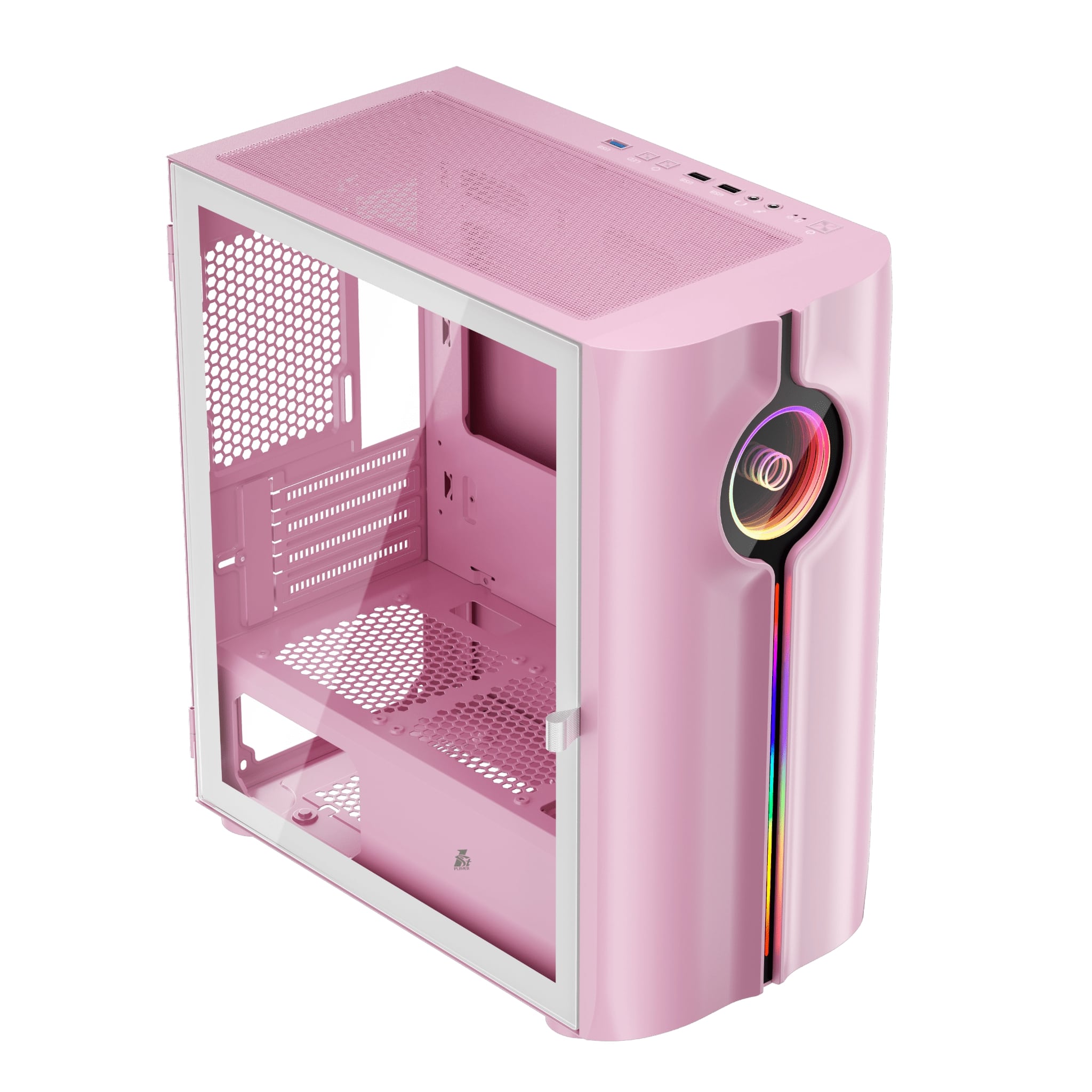 1st Player IS3-PK Micro ATX Pink Case