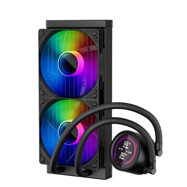 1st Player TS4-240-BK ARGB 240mm CPU Liquid Cooler