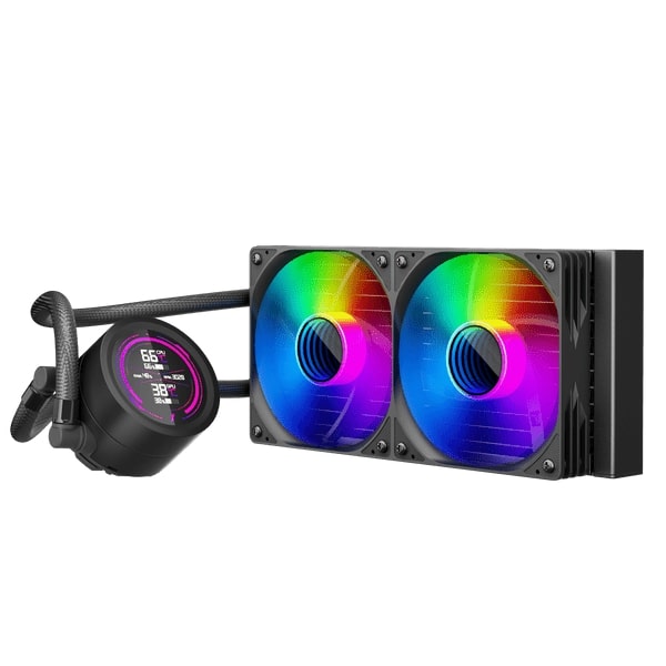 1st Player TS4-240-BK ARGB 240mm CPU Liquid Cooler