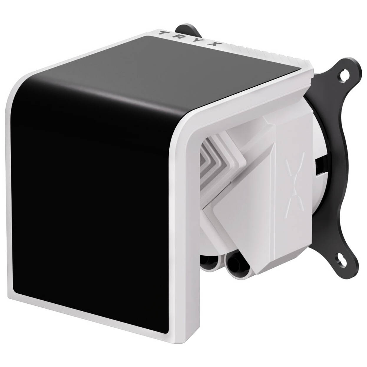 Jonsbo D32 STD PC Case + TRYX PANORAMA SE Complete Water Cooling, ARGB - 240mm, White