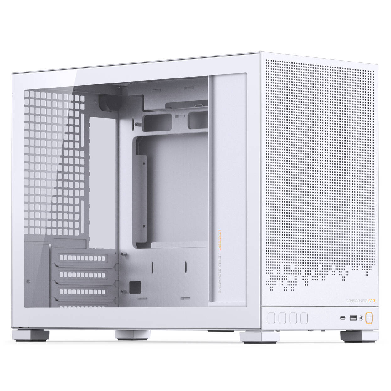 Jonsbo D32 STD PC Case + TRYX PANORAMA SE Complete Water Cooling, ARGB - 240mm, White