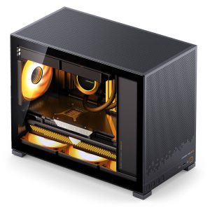Jonsbo D32 STD PC Case + TRYX PANORAMA SE Complete Water Cooling, ARGB - 240mm, black