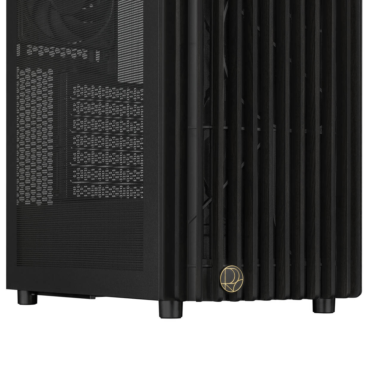 ASUS ProArt PA401 Wood Edition PC Case, Mid-Tower, ATX, Tempered Glass – Black : image 10
