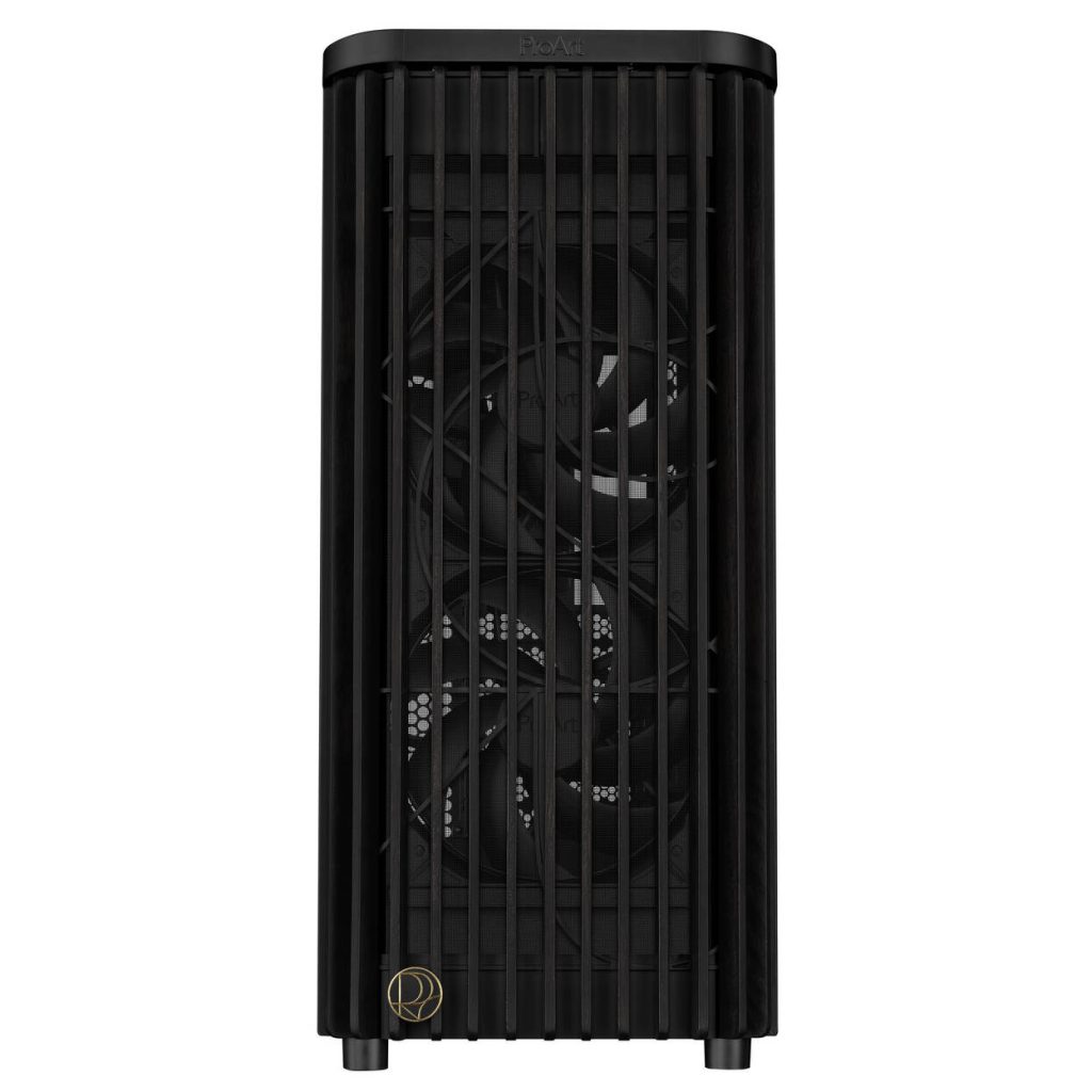 ASUS ProArt PA401 Wood Edition PC Case, Mid-Tower, ATX, Tempered Glass – Black : image 3