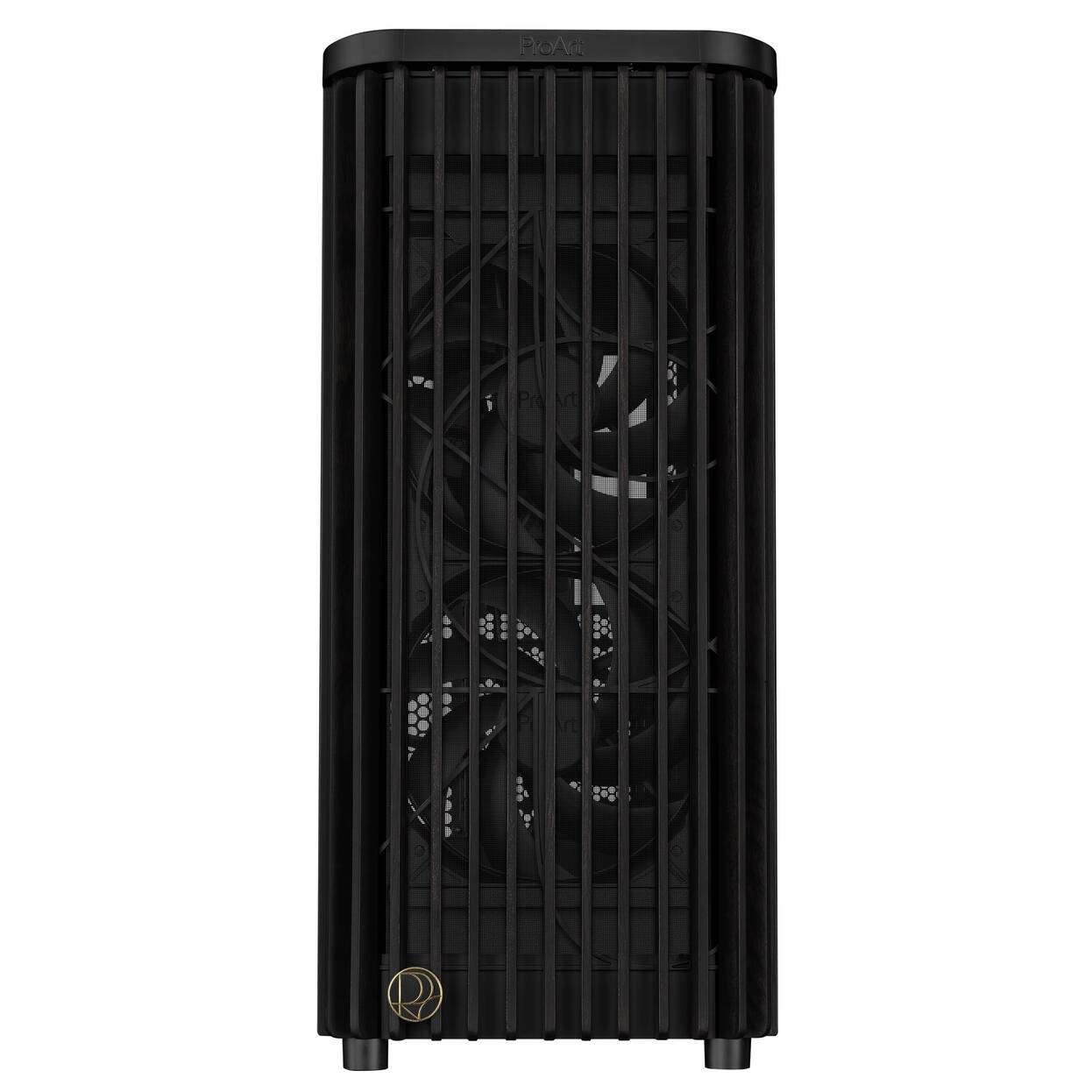 ASUS ProArt PA401 Wood Edition PC Case, Mid-Tower, ATX, Tempered Glass – Black : image 3