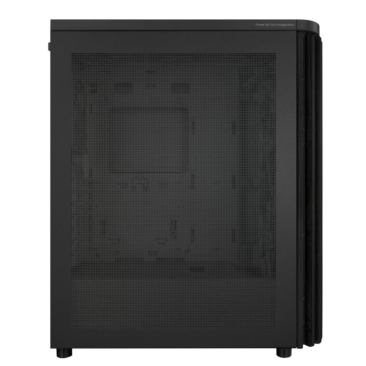 ASUS ProArt PA401 Wood Edition PC Case, Mid-Tower, ATX, Tempered Glass – Black : image 4