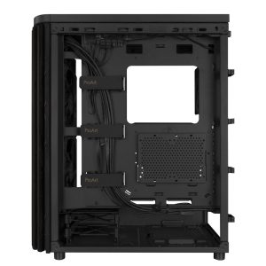 ASUS ProArt PA401 Wood Edition PC Case, Mid-Tower, ATX, Tempered Glass – Black : image 6
