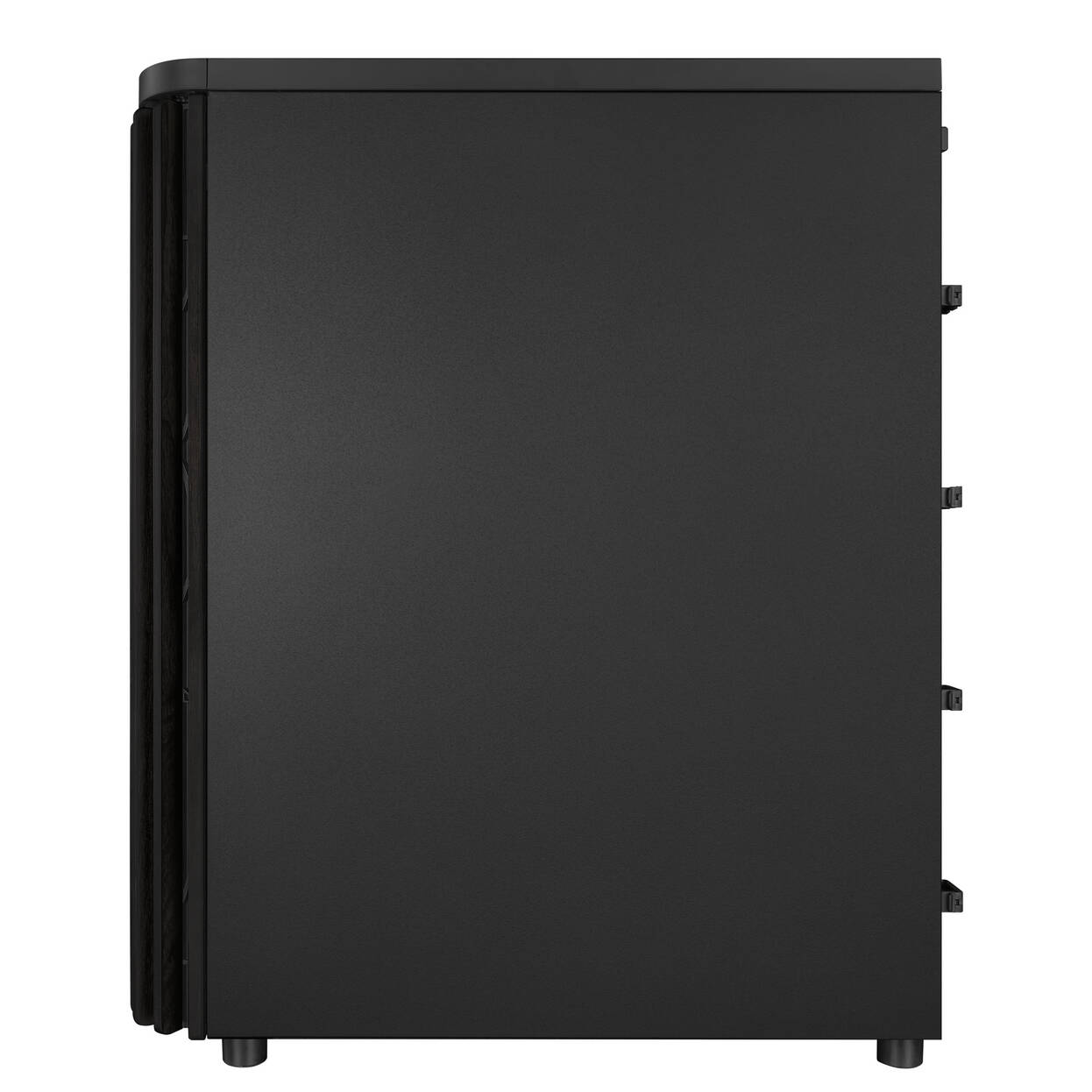 ASUS ProArt PA401 Wood Edition PC Case, Mid-Tower, ATX, Tempered Glass – Black : image 7
