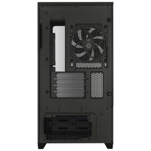 ASUS Prime AP202 ARGB PC Case, Midi Tower, mATX, ARGB, Tempered Glass - black : image 8