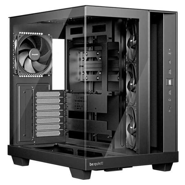 be quiet! Light Base 500 PC Case, Mid Tower, ATX, Tempered Glass – black
