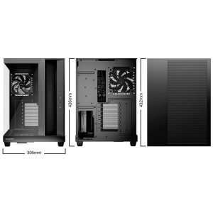 be quiet! Light Base 500 PC Case, Mid Tower, ATX, Tempered Glass - black