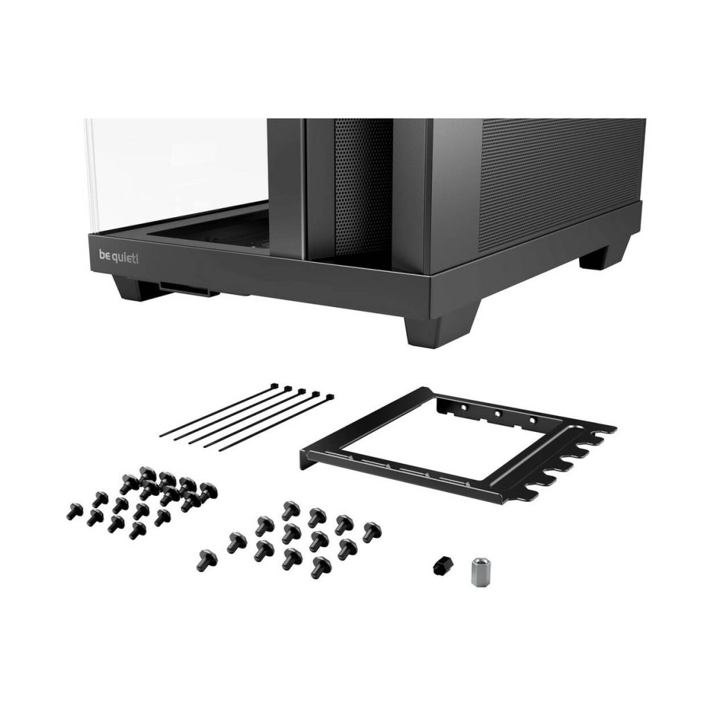 be quiet! Light Base 500 PC Case, Mid Tower, ATX, Tempered Glass - black