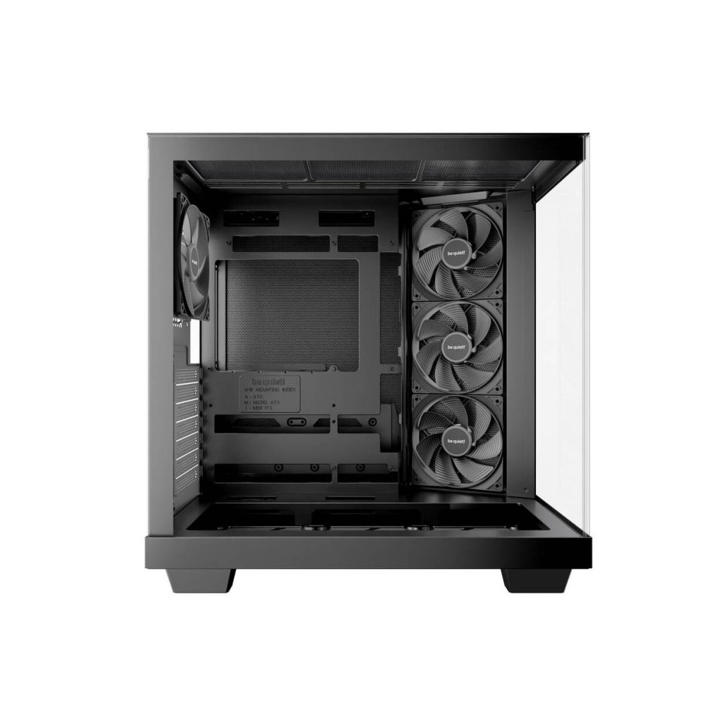 be quiet! Light Base 500 PC Case, Mid Tower, ATX, Tempered Glass - black