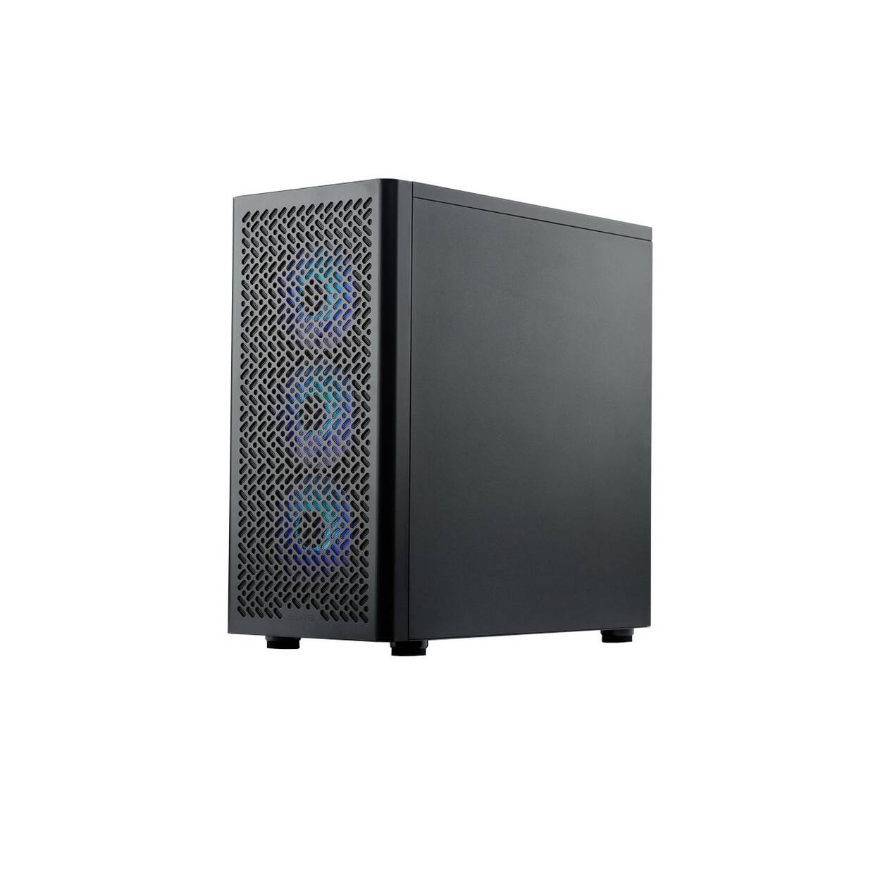 Cooler Master Elite 502 PC Case, Mid Tower, ATX, ARGB, Tempered Glass - Black