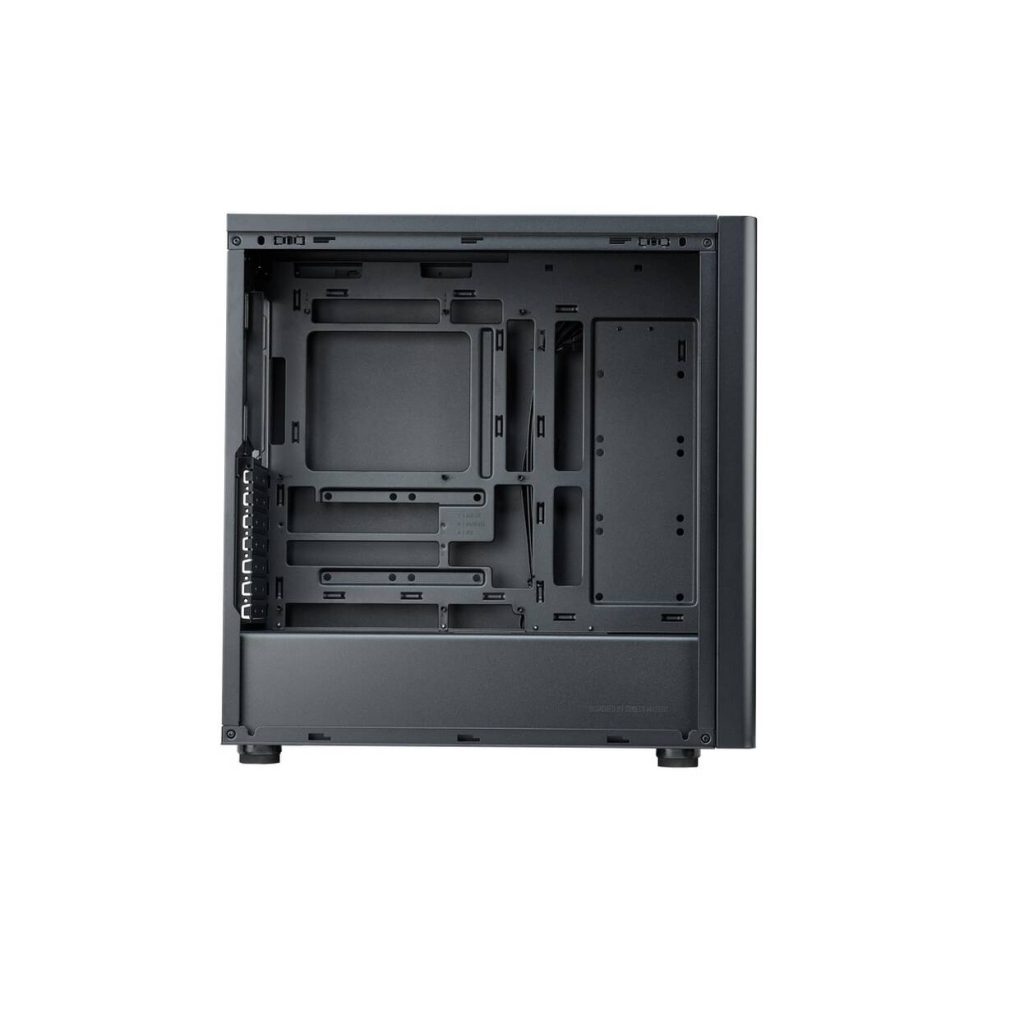Cooler Master Elite 502 PC Case, Mid Tower, ATX, ARGB, Tempered Glass - Black