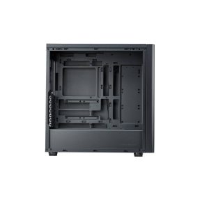 Cooler Master Elite 502 PC Case, Mid Tower, ATX, ARGB, Tempered Glass - Black