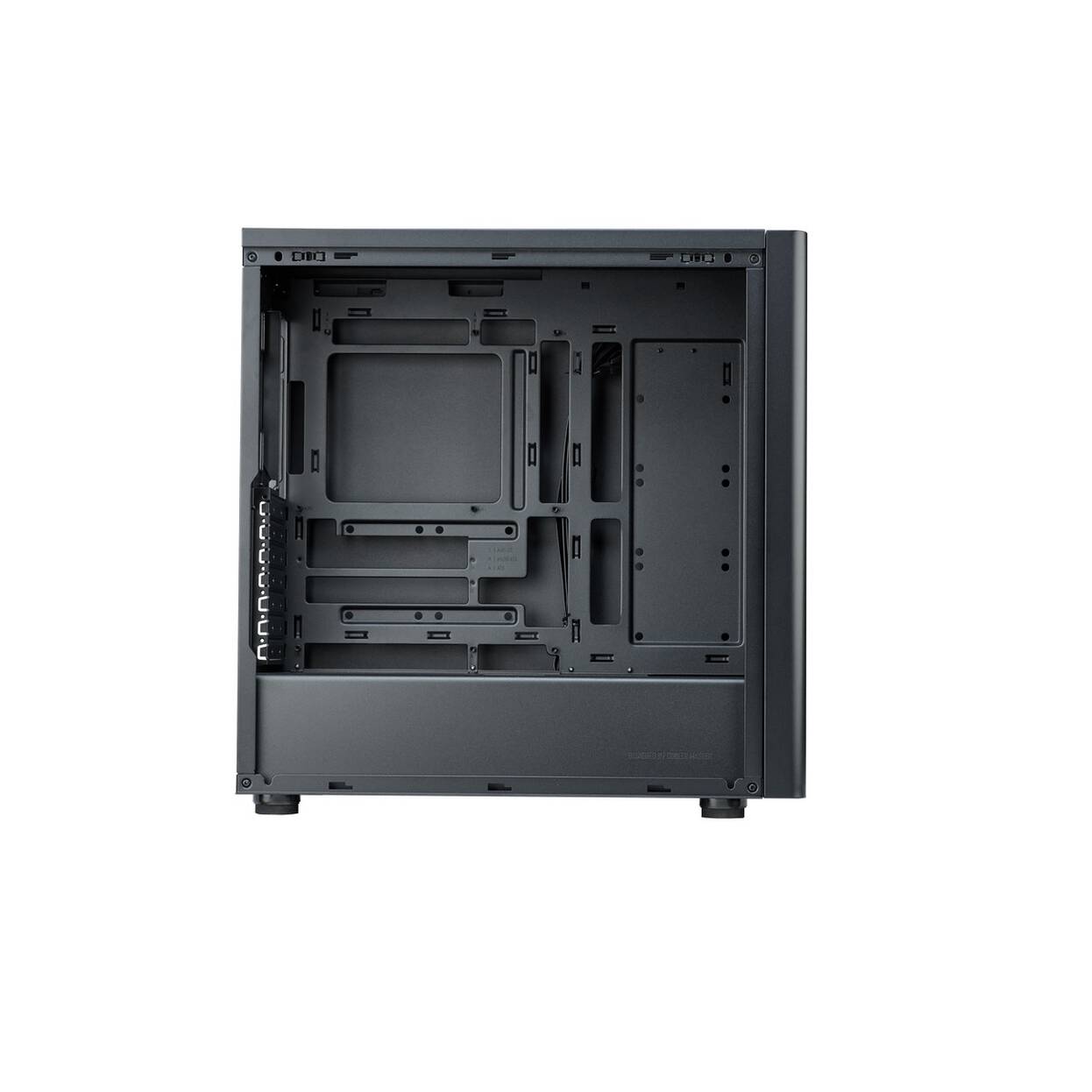 Cooler Master Elite 502 PC Case, Mid Tower, ATX, ARGB, Tempered Glass - Black