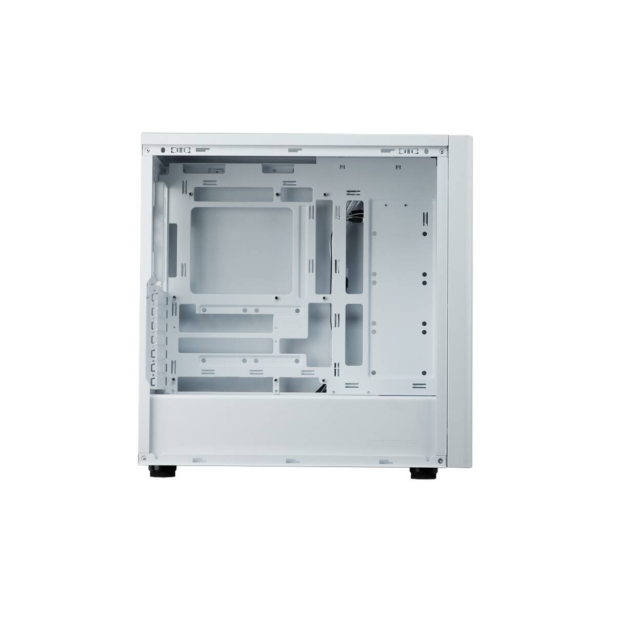 Cooler Master Elite 502 PC Case, Mid-Tower, ATX, ARGB, Tempered Glass - white