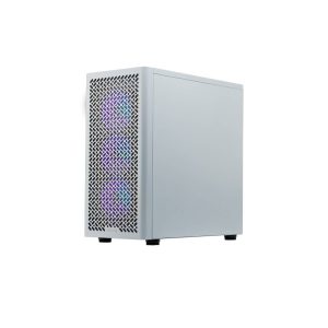 Cooler Master Elite 502 PC Case, Mid-Tower, ATX, ARGB, Tempered Glass - white