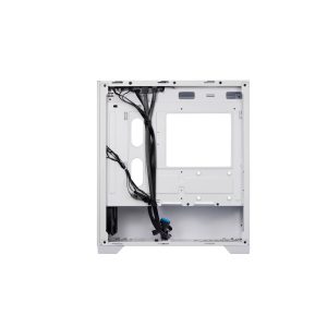 Cooler Master Elite 302 PC Case, Midi Tower, mATX, Tempered Glass - White