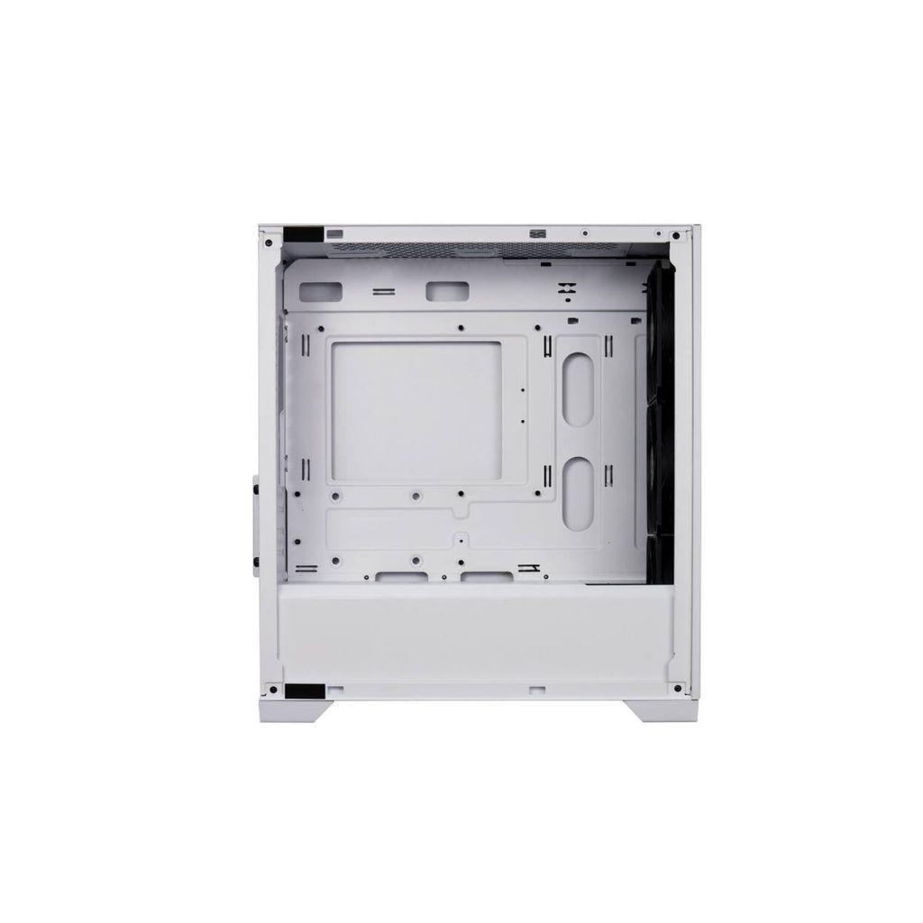Cooler Master Elite 302 PC Case, Midi Tower, mATX, Tempered Glass - White