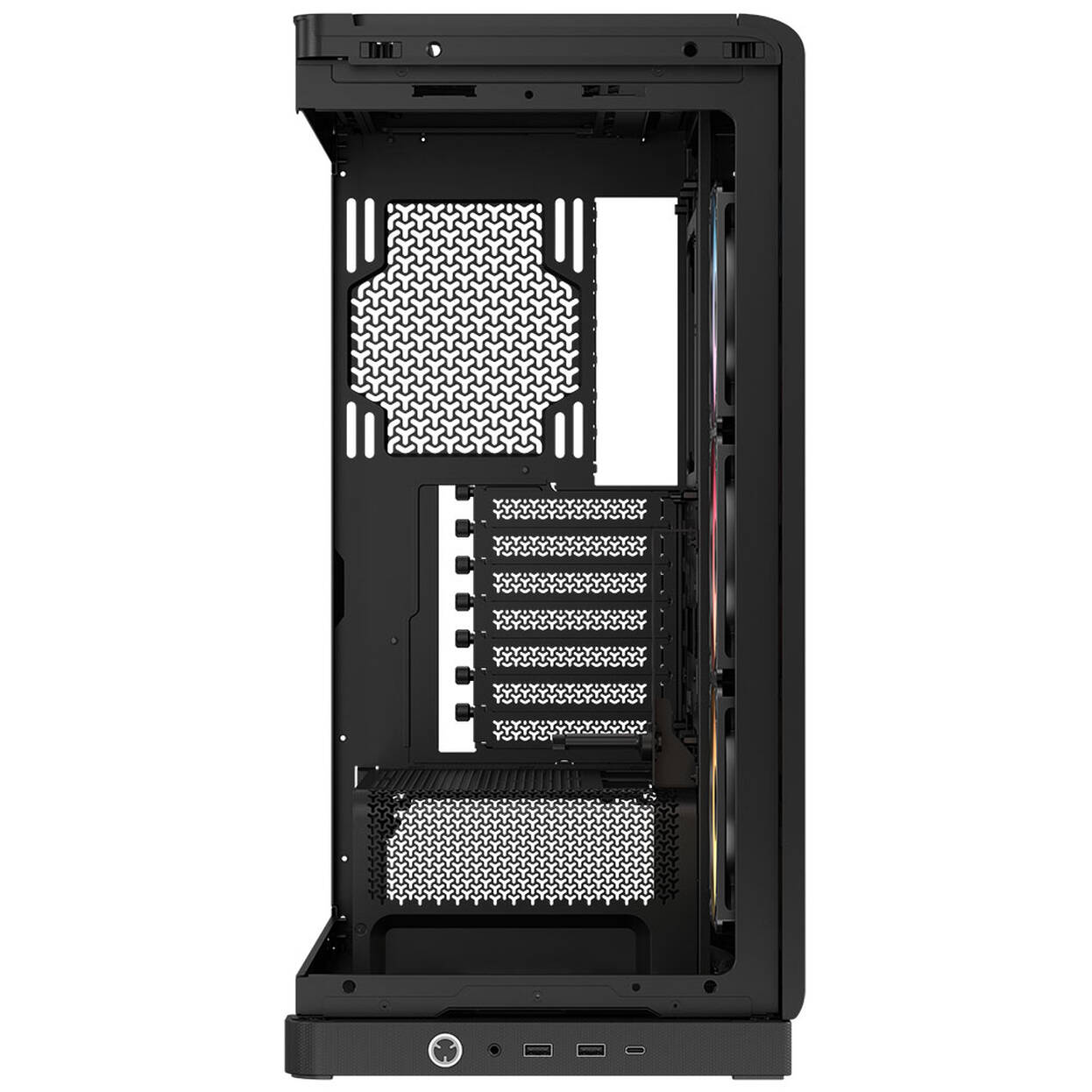 Corsair FRAME 4500X LX-R RGB PC Case, Mid-Tower, E-ATX, Tempered Glass - Black
