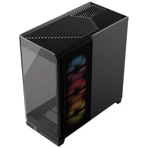 Corsair FRAME 4500X LX-R RGB PC Case, Mid-Tower, E-ATX, Tempered Glass - Black