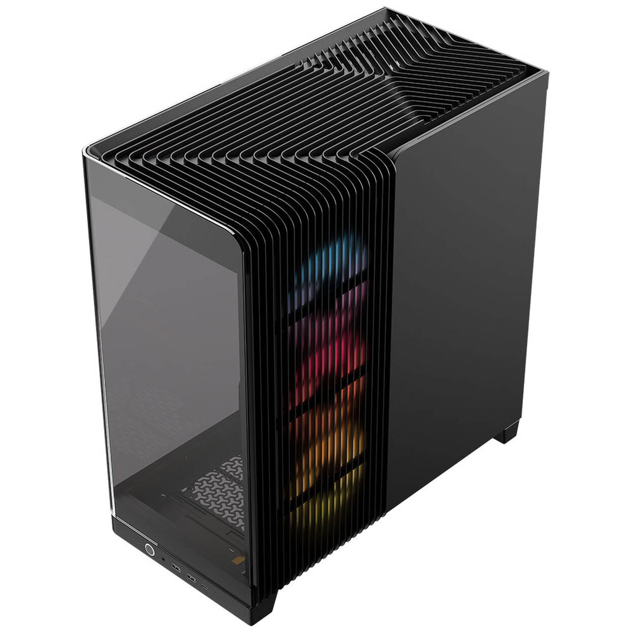 Corsair FRAME 4500X LX-R RGB PC Case, Mid-Tower, E-ATX, Tempered Glass - Black