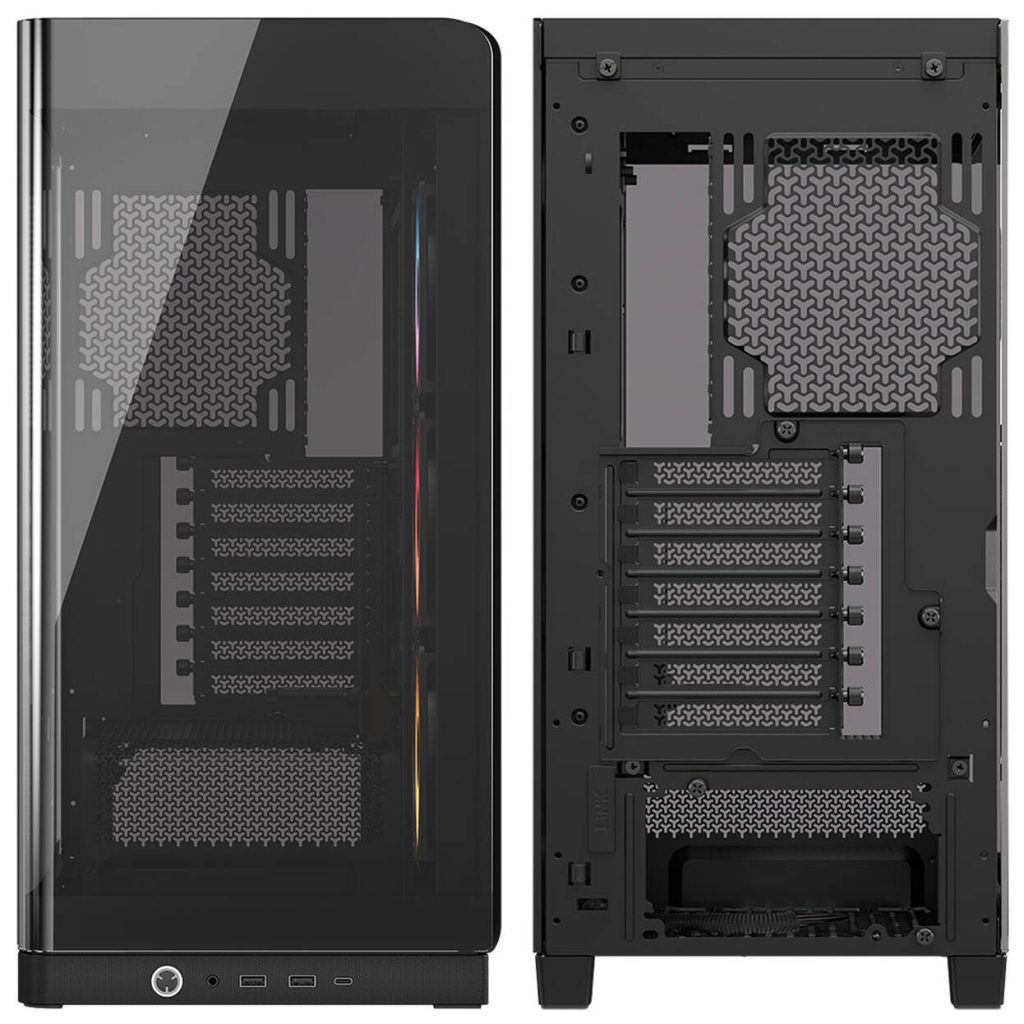 Corsair FRAME 4500X LX-R RGB PC Case, Mid-Tower, E-ATX, Tempered Glass - Black