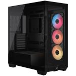 Corsair 3500X RS-R PC Case, Mid-Tower, E-ATX, RGB, Tempered Glass - black